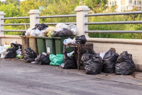 Professional garage clearance service in Stjohnswood